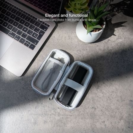 Tooq Estuche Protector para Caja Externa M2, Gris, TQBC-M201G Tooq Estuche Protector para Caja Externa M2, Gris, TQBC-M201G
